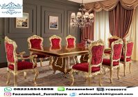 Set Meja Kursi Makan Mewah Istana Presiden