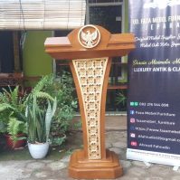 Mimbar Podium Kayu Jati Model SBY